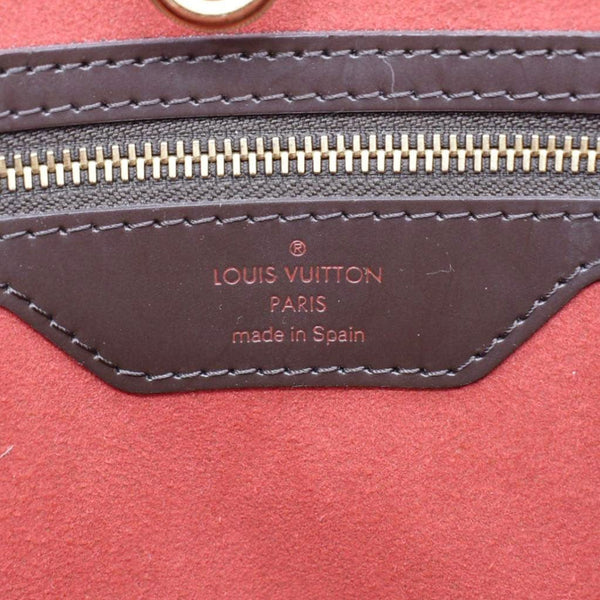 LOUIS VUITTON Hampstead MM Damier Ebene Shoulder Bag Brown