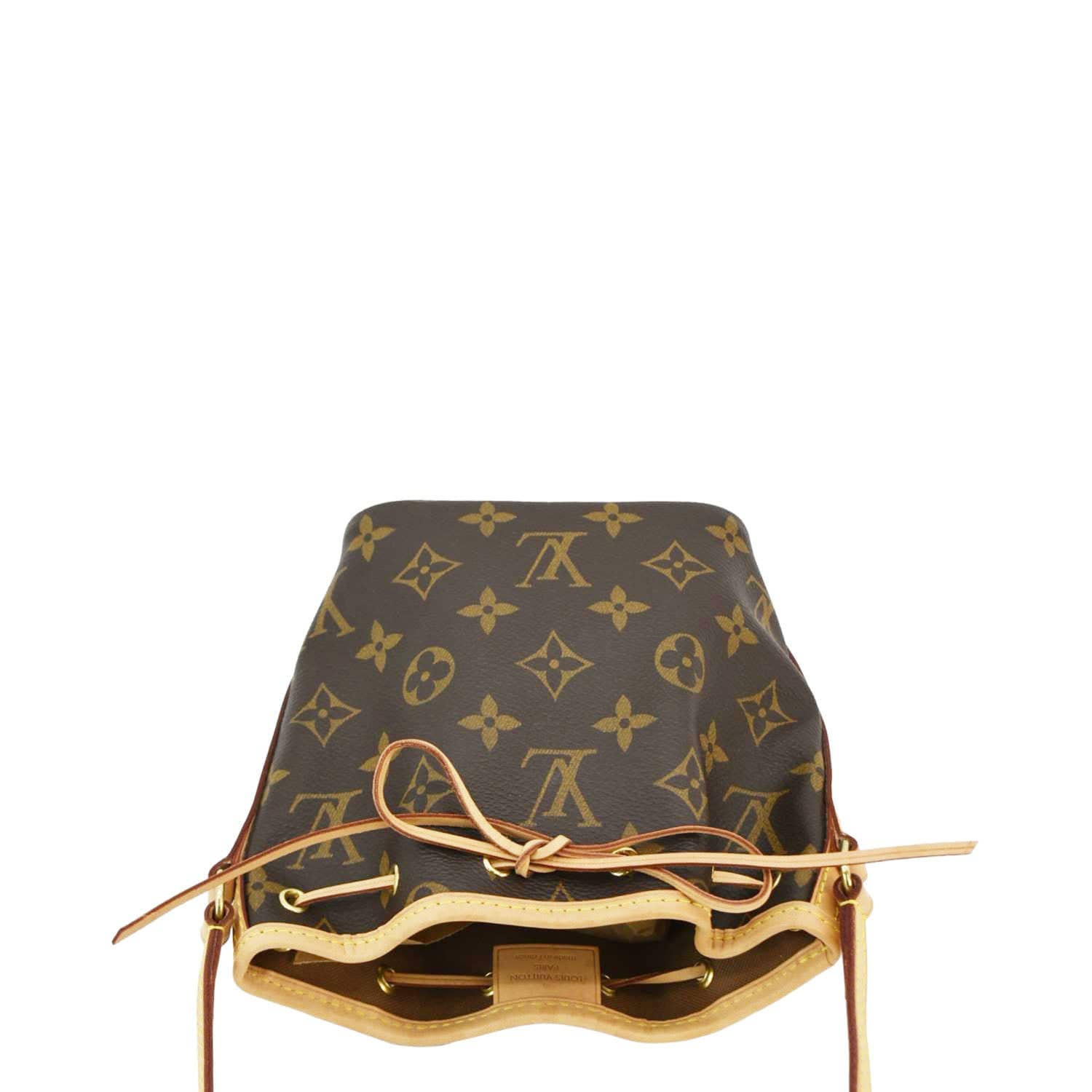 LOUIS VUITTON Monogram Nano Noe Monogram Canvas Crossbody