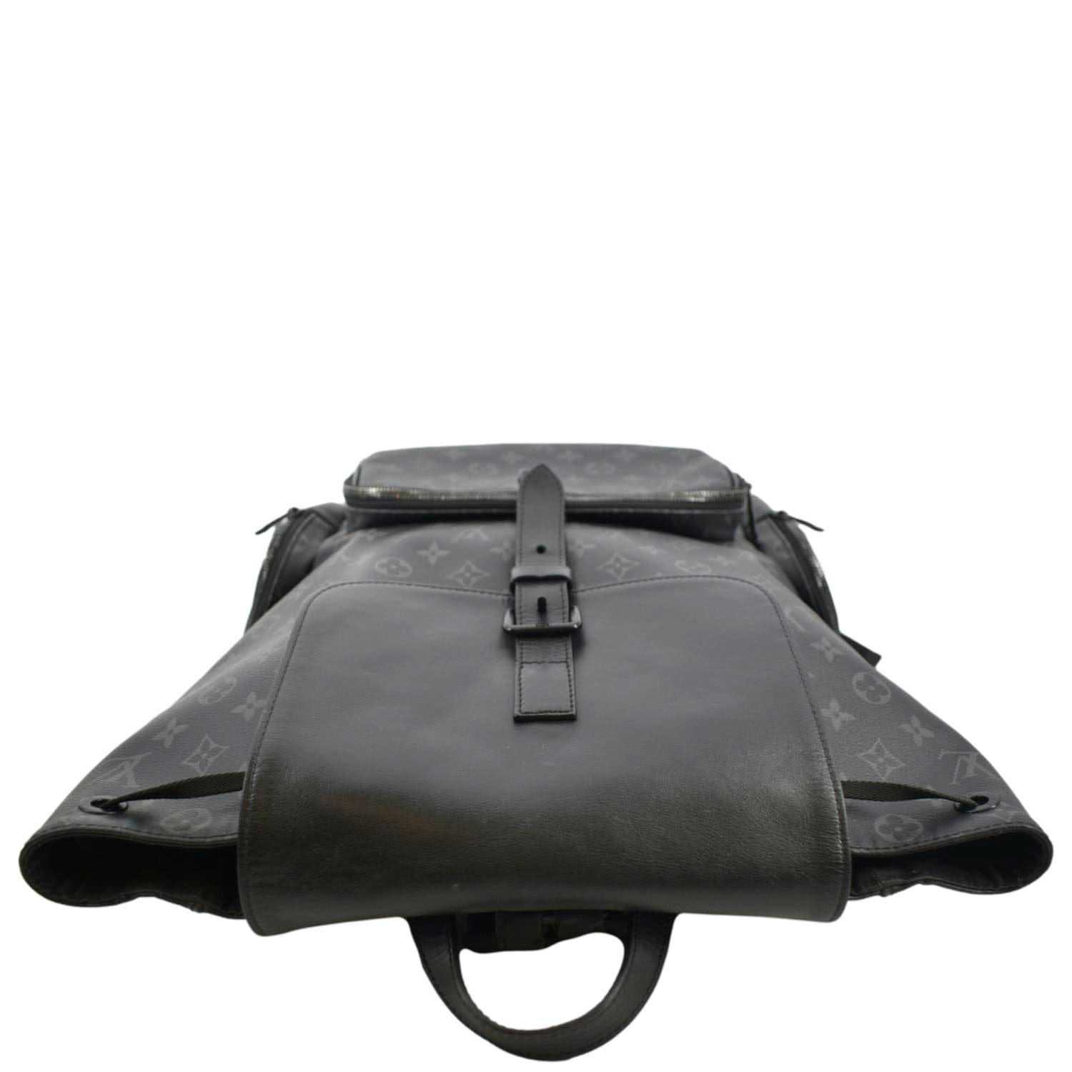 LOUIS VUITTON Trio Mnogram Eclipse Backpack Bag Black LOUIS VUITTON Trio Mnogram Eclipse Backpack Bag Black