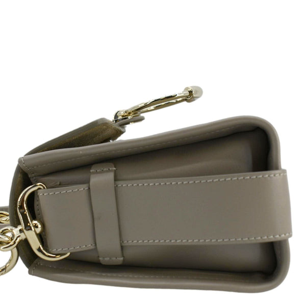 CHLOE Tess Day Bag Mini Leather Shoulder Bag Beige