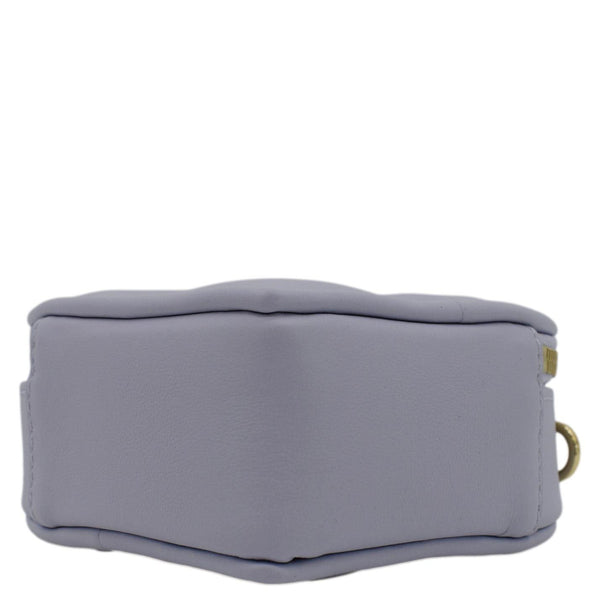 LOUIS VUITTON Pop My Heart Monogram Leather Shoulder Bag Purple