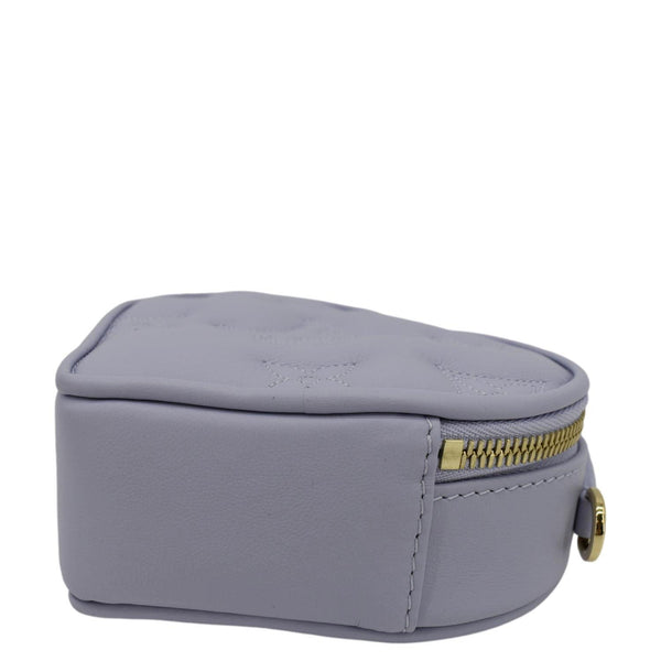 LOUIS VUITTON Pop My Heart Monogram Leather Shoulder Bag Purple