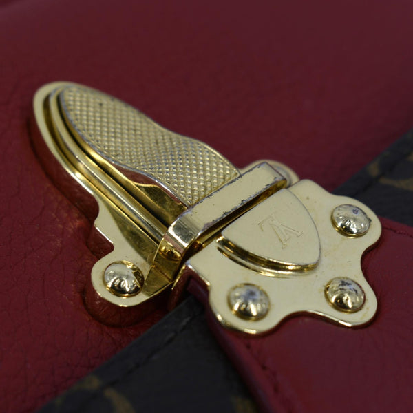 LOUIS VUITTON Victoire Monogram Canvas Shoulder Crossbody Bag Cerise