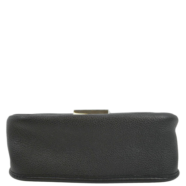 LOUIS VUITTON Buci Epi Grained Leather Shoulder Bag Black