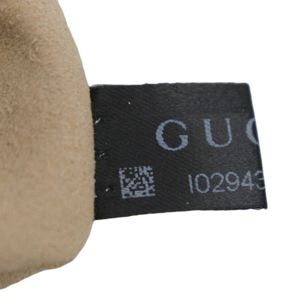 GUCCI Ophidia Mini GG Round Web Leather Crossbody Bag Black 550618