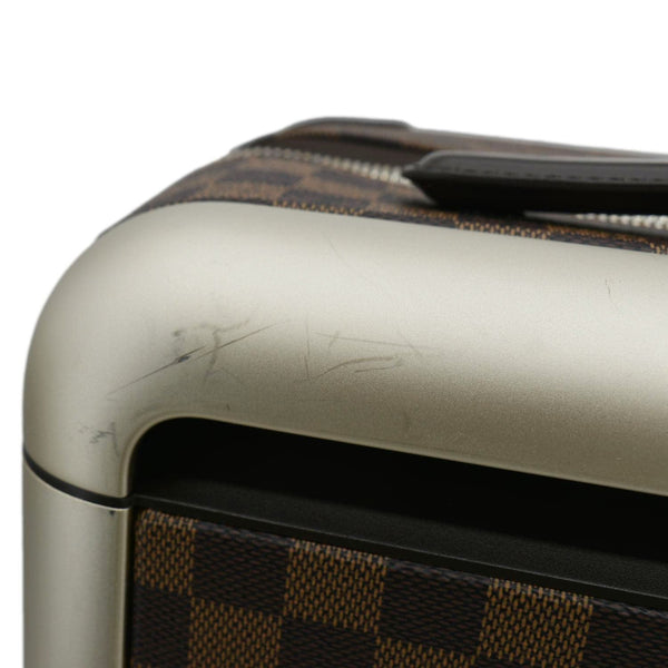 LOUIS VUITTON Horizon 55 Damier Ebene Rolling Suitcase Brown