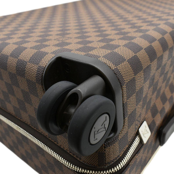 LOUIS VUITTON Horizon 55 Damier Ebene Rolling Suitcase Brown
