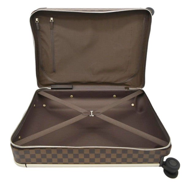 LOUIS VUITTON Horizon 55 Damier Ebene Rolling Suitcase Brown