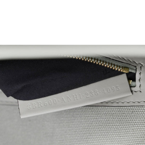 FENDI Baguette FF Canvas Chain Shoulder Bag Mint Green