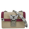 LOUIS VUITTON Wynwood Monogram Vernis Leather Crossbody Bag Beige