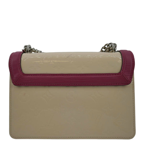 LOUIS VUITTON Wynwood Monogram Vernis Leather Crossbody Bag Beige