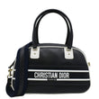 CHRISTIAN DIOR Vibe Zip Shoulder Bag Navy Blue front look