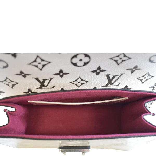 LOUIS VUITTON Wynwood Monogram Vernis Leather Crossbody Bag Beige