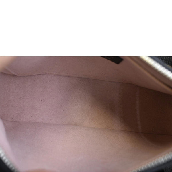 LOUIS VUITTON Marelle Epi Leather Shoulder Bag Black