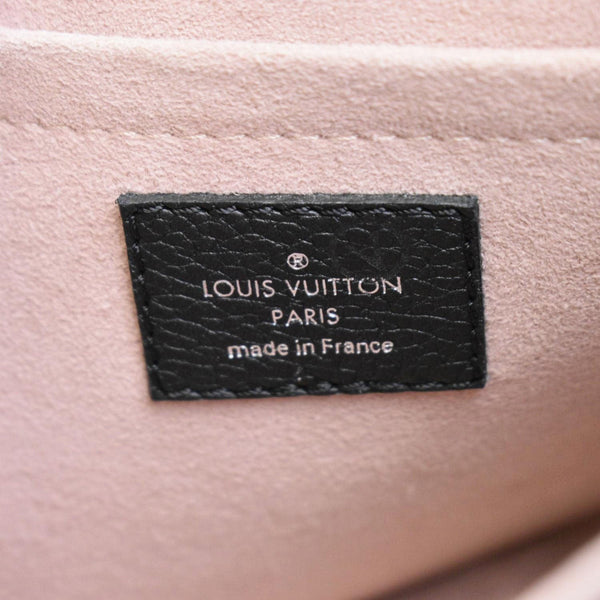 LOUIS VUITTON Marelle Epi Leather Shoulder Bag Black