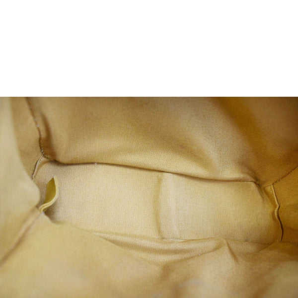 CHANEL Carry Around Mini Quilted Caviar Leather Bowling Bag Yellow