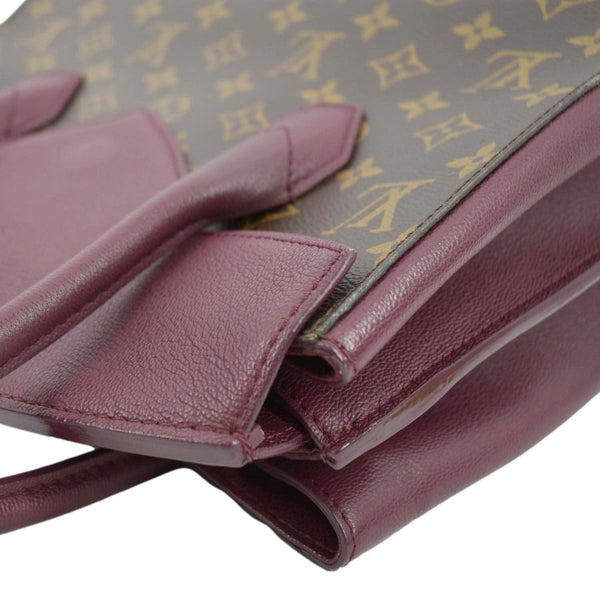 LOUIS VUITTON Florine Monogram Canvas Shoulder Bag Burgundy