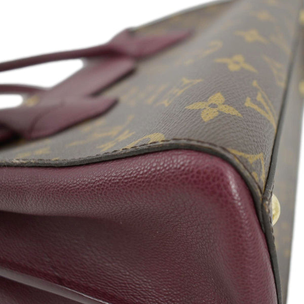 LOUIS VUITTON Florine Monogram Canvas Shoulder Bag Burgundy