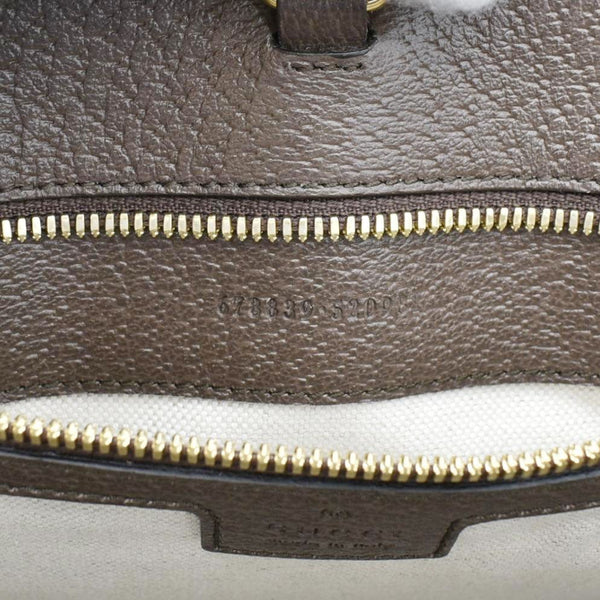 GUCCI Jumbo GG Canvas Tote Shoulder Bag Beige 678839