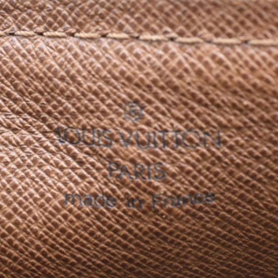 LOUIS VUITTON Papillon 26 Monogram Canvas Satchel Bag Brown