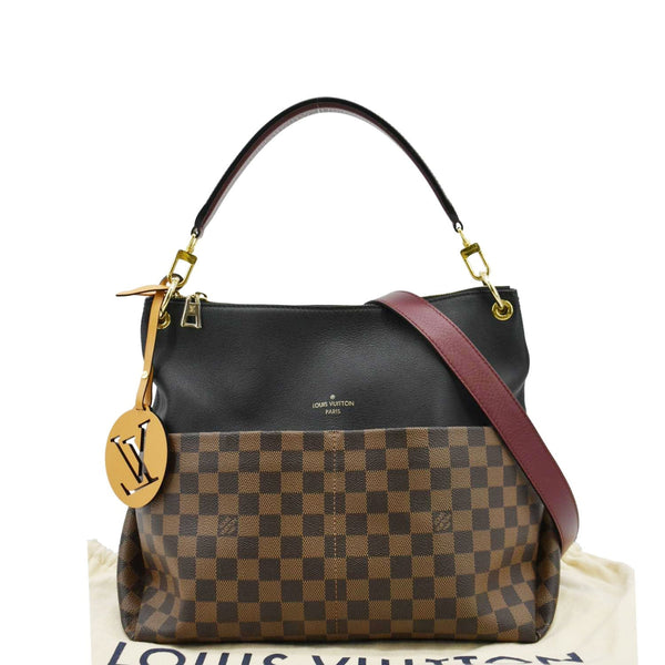 LOUIS VUITTON Noir Shoulder Bag  front side