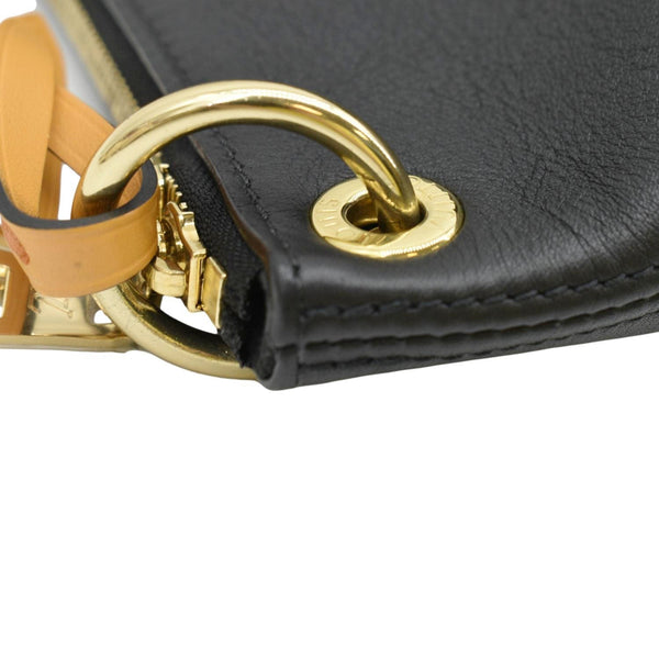 LOUIS VUITTON Noir Shoulder Bag  upper chain look