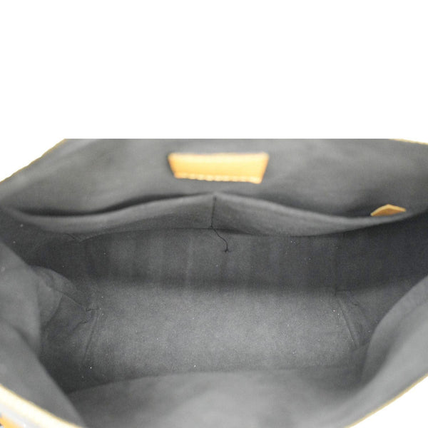 LOUIS VUITTON Maida Damier Ebene Hobo Shoulder Bag Noir