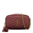 YVES SAINT LAURENT Red Crossbody Bag front view