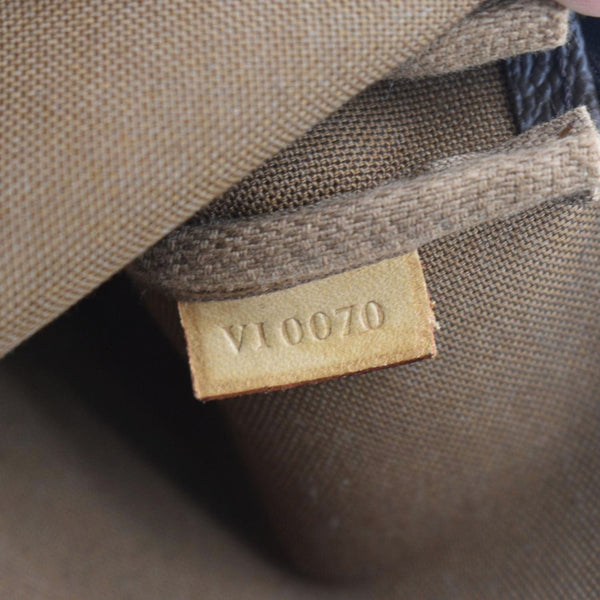 LOUIS VUITTON Pochette Accessoires Monogram Canvas Pouch Brown