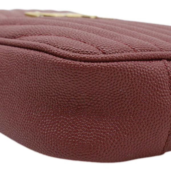 YVES SAINT LAURENT Red Crossbody Bag lower right end view