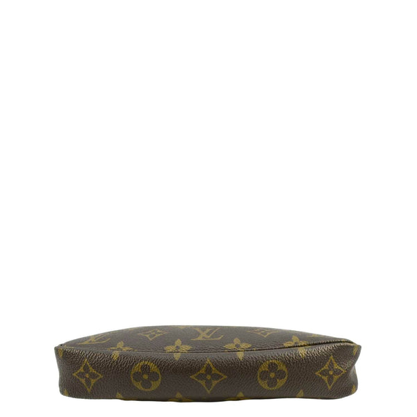 LOUIS VUITTON Pochette Accessoires Monogram Canvas Pouch Brown