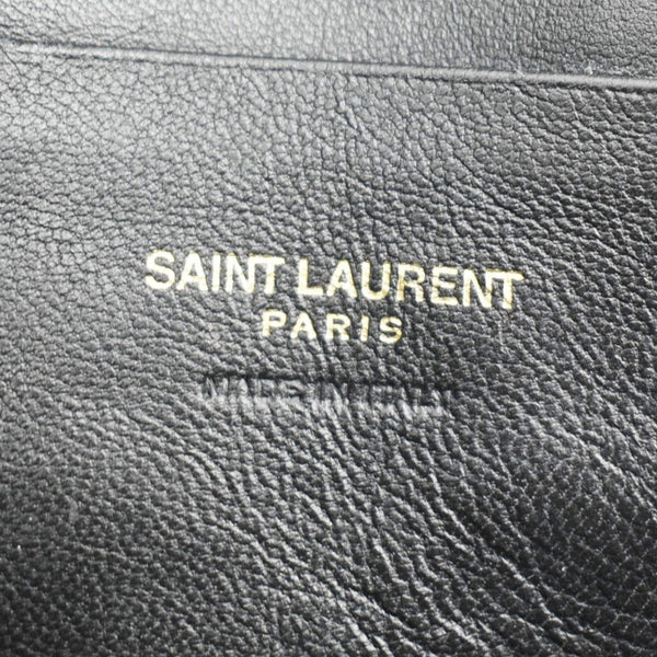 YVES SAINT LAURENT Lou Chevron Leather Camera Crossbody Bag Red