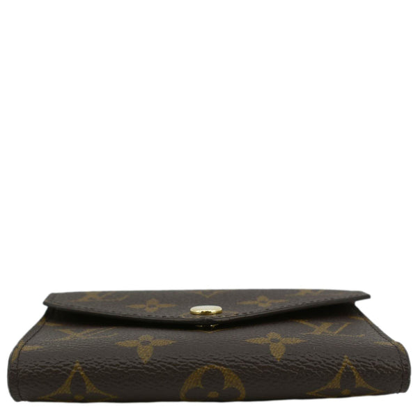 LOUIS VUITTON Victorine Monogram Canvas Wallet Brown
