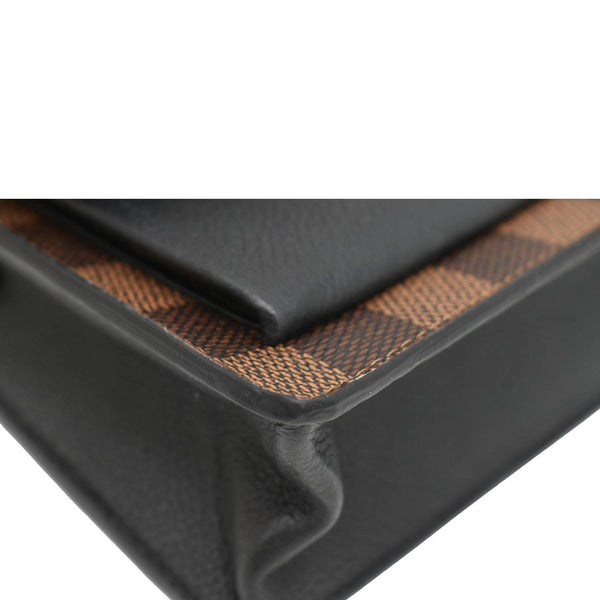 LOUIS VUITTON Vavin PM Damier Ebene Shoulder Bag Brown