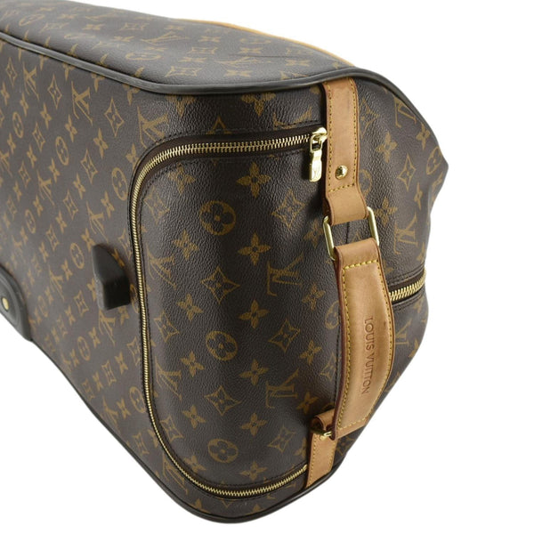 LOUIS VUITTON Eole 50 Monogram Canvas Rolling Luggage Bag Brown