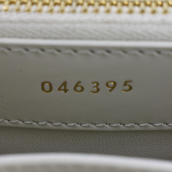 CELINE Laminated Small 16 Leather Shoulder Bag Limestone