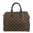 LOUIS VUITTON Speedy 25 Damier Ebene Satchel Bag Brown