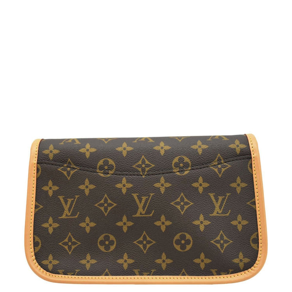 LOUIS VUITTON Brown Shoulder Bag  back side look