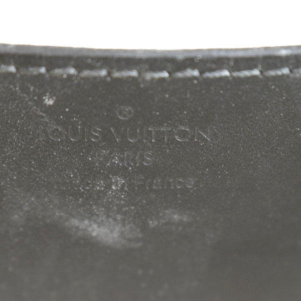 LOUIS VUITTON LV Twist Graphic MM Leather Shoulder Bag Black