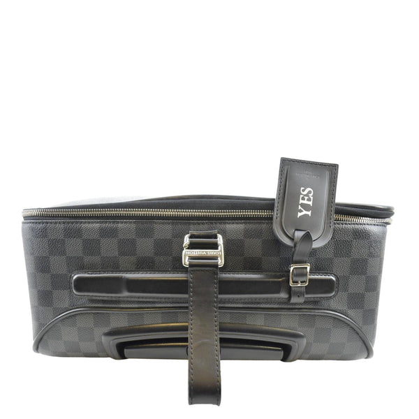 LOUIS VUITTON Pegase 55 Damier Graphite Business Suitcase Travel Bag Black
