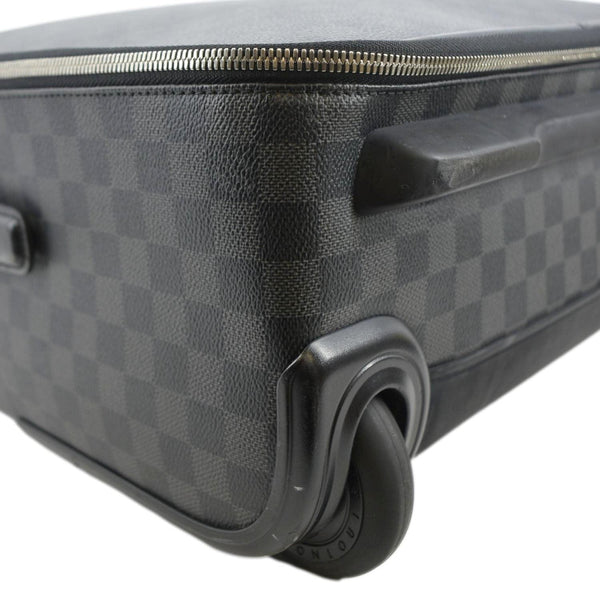 LOUIS VUITTON Pegase 55 Damier Graphite Business Suitcase Travel Bag Black