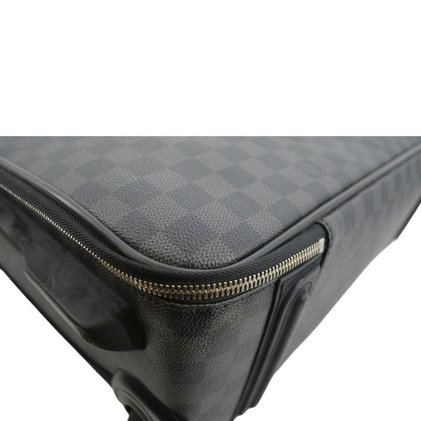 LOUIS VUITTON Pegase 55 Damier Graphite Business Suitcase Travel Bag Black