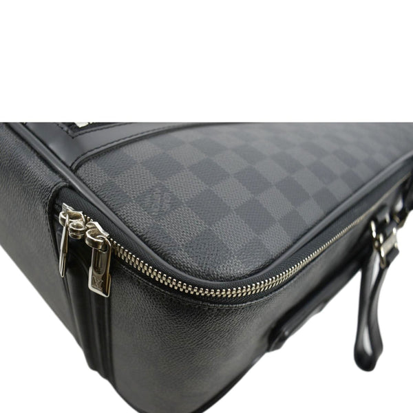 LOUIS VUITTON Pegase 55 Damier Graphite Business Suitcase Travel Bag Black