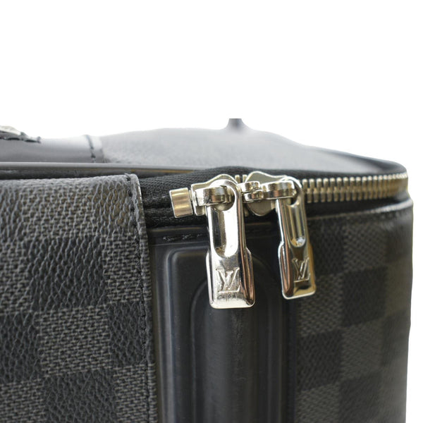 LOUIS VUITTON Pegase 55 Damier Graphite Business Suitcase Travel Bag Black
