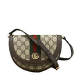 GUCCI Ophidia Mini GG Supreme Canvas Shoulder Bag Beige 757309
