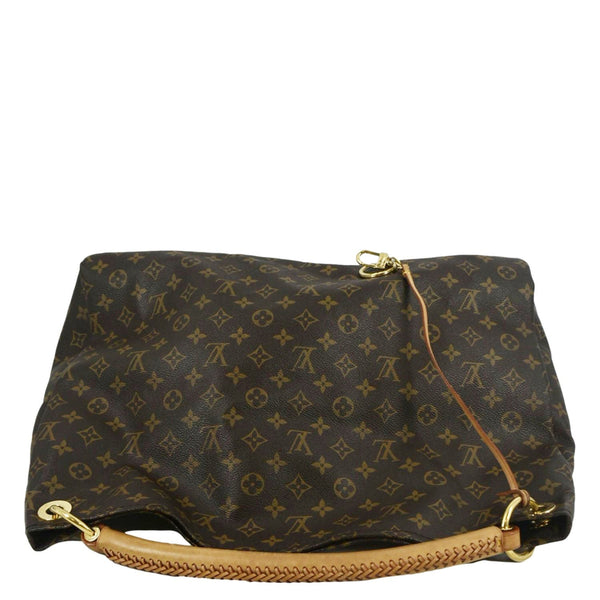 LOUIS VUITTON Artsy GM Monogram Canvas Hobo Bag Brown