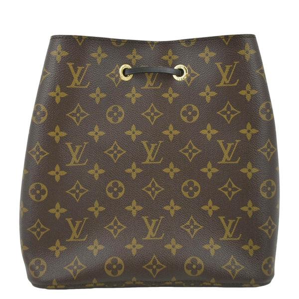 LOUIS VUITTON Neonoe Monogram Canvas Shoulder Bag Brown