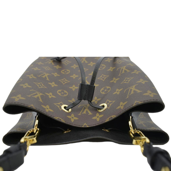LOUIS VUITTON Neonoe Monogram Canvas Shoulder Bag Brown