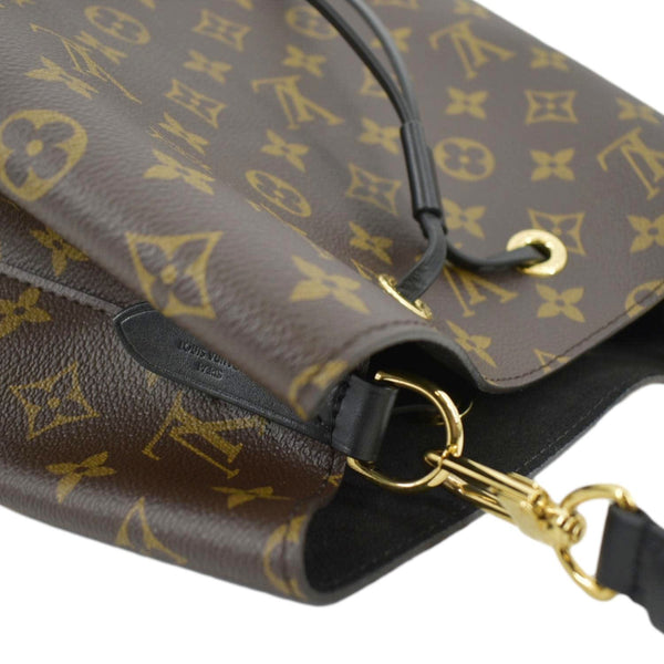 LOUIS VUITTON Neonoe Monogram Canvas Shoulder Bag Brown