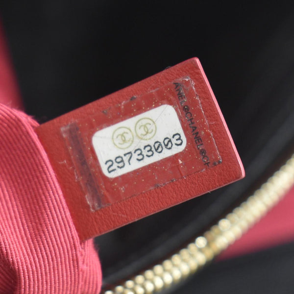 CHANEL Large A Real Catch Quilted Leather Shopping Tote Bag Black